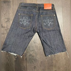 Vintage Ice Cream x Billionaire Boys Club selvedge denim shorts. BBC authentic